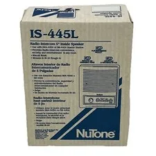 Nutone IS-445L 5" Inside Radio Intercom Speaker New Old Stock 9919