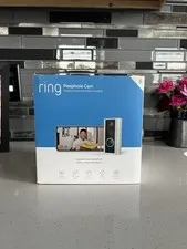 Ring Peephole Camera Video Doorbell W/Original Box And Instructions