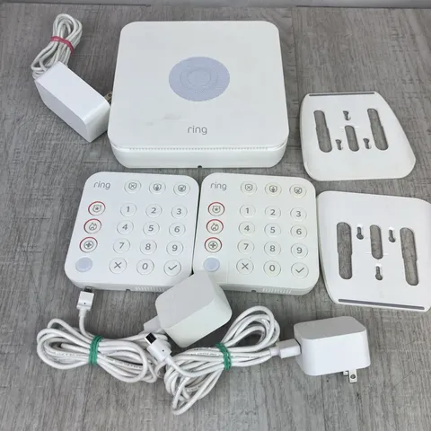 Ring Alarm Base Station with 2 Keypad Security System 4HB1U9-0EN0 AND 5AT2S7