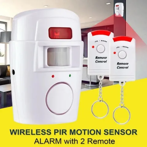 1 Pc Wireless Motion Sensor Alarm Security Detector Indoor Outdoor Remote Alert