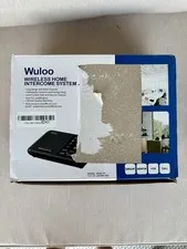 Wuloo Wireless Home Intercom System - 4 Unit Pack Multichannel W666-P4 - Black