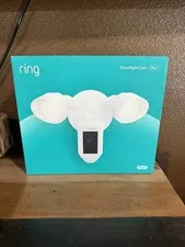 Ring Floodlight Cam Wired Plus   White -NEW/SEALED- FREE SHIPPING