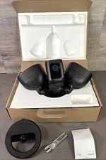 Ring Floodlight Cam Wired Pro w/ Bird’s Eye View Motion Detect 5B28S4 NIOB