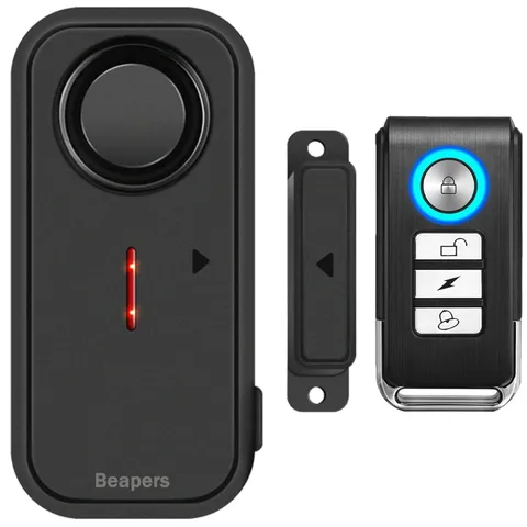 Personal Waterproof Door/Window Alarm - IP66 Waterproof with Remote Control, ...