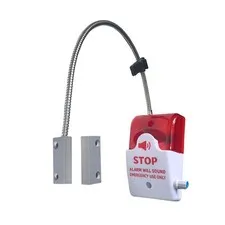 Emergency Door Alarm with Flexible Mount, Door Alarms When Opened, Exit Door ...