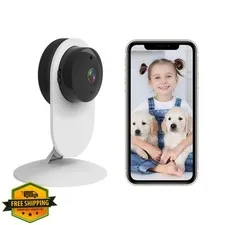 tolviviov 1080p HD Smart Camera 2-Way Audio Night Vision