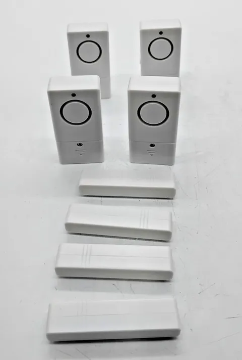 Ranisny WA01-4 Door Window Alarm Sensor 120dB Magnetic Security Alarm 4 Pack