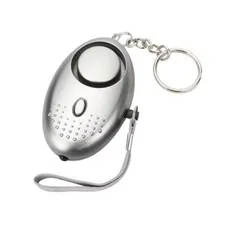 Metallic Personal Alarm Keychains