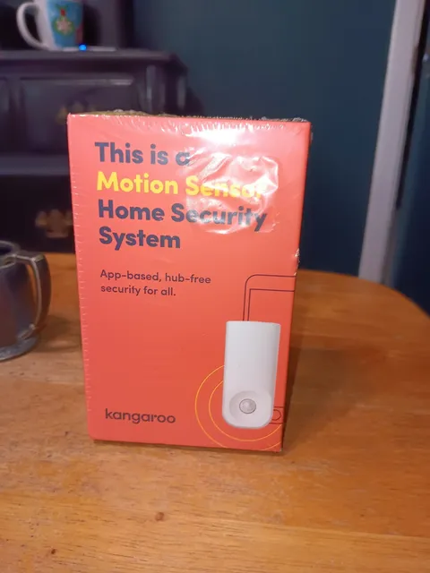 Kangaroo Home Security Motion Sensor - White BRAND NEW