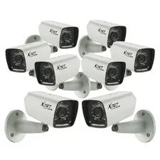 RTSP 2MP IR Bullet IP Camera HD 8 pk Night Vision ONVIF POE Wired CNB LXC1050IR