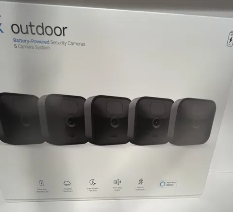 Blink Outdoor Security Camera System - (5) Camera New