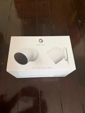 Google Nest Cam indoor/outdoor 2 pack - battery, (snow)