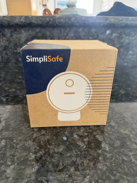 SimpliSafe SimpliCam White Outdoor Camera Kit Compatible with SimpliCam