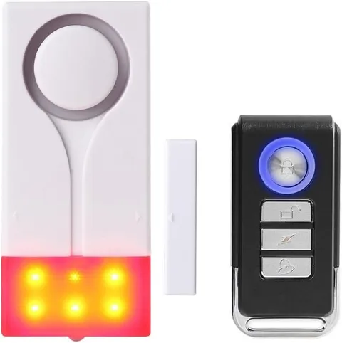 Wireless Door Alarm with Remote Control, anti Theft Burglar Alarm Ideal for Home