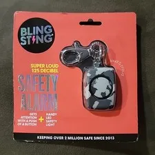  Bling Sting Personal Safety Alarm and Flashlight Brand New 