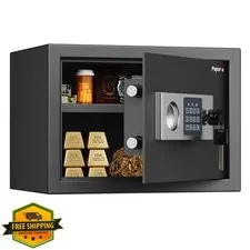 paporia 0.6 Cu Ft Safe Box Digital Keypad