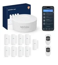 tolviviov Home Alarm System(2nd Gen), 12 Pieces Smart Home Alarm Security