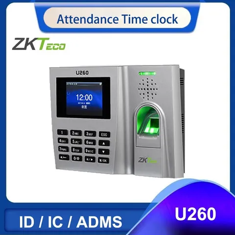 ZKTeco U260 TCP/IP USB Fingerprint Biometric Time Clock Support ID/IC/ADMS