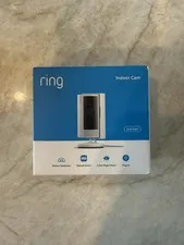 Ring Indoor Cam (2nd Gen) 1080p Wi-Fi Plug-In, Motion, 2-Way, Night, White