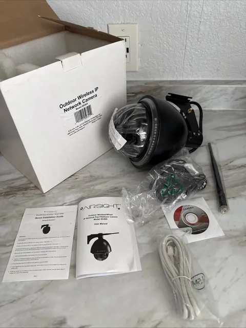 Air Sight Outdoor Wireless/wired  IP Network Pan/Tilt/ Zoom Camera Model XX40A