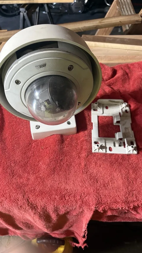 Used Axis P3367‑VE 5 MP Network Outdoor Dome Camera