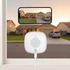 Advanced 2K Window Security Camera - Self-Install, Motion Alerts & HD Vision