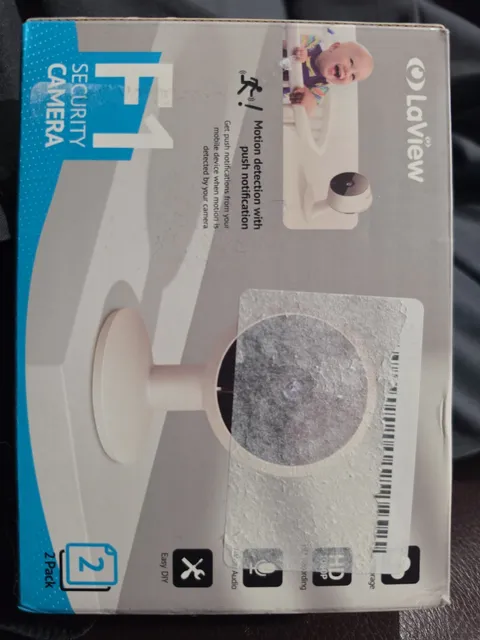Laview Baby Monitors HD 1080P2 Pack Motion Detection Two-Way Audio Night Visi...