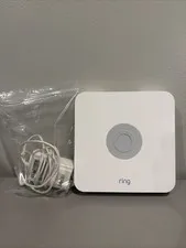 Ring Alarm Base Station -1st Gen- 4HB1S70EN0 w/ AC Adapter. Unknown Registration