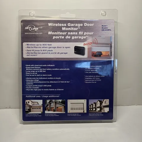 SkyLink Wireless Garage Door Monitor Alert Alarm Kit Model GM-434RTL NEW