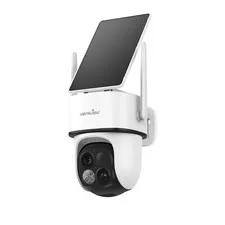 Wansview B7 Security Camera Outdoor 360°PTZ Wireless Ai Detection +Solar Panels
