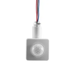 220V Mini Human Body Infrared Sensor Infrared Body Sensor Switch LED Flood3819