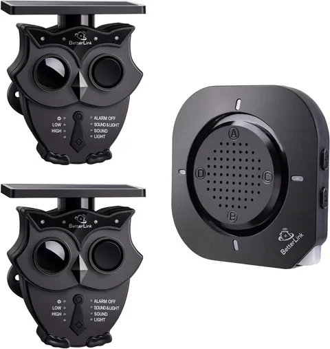 1/2 Mile Long Range Solar Wireless Driveway Alarm System IP65 Weatherproof Outdo
