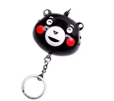 Cute Bear Personal Alarm Safe Sound Emergency Self-Defense Security Alarm Black 