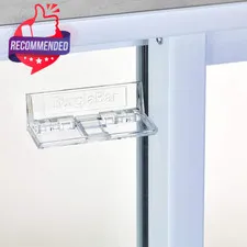 2 Pack Clear Sliding Patio Security Add‑on