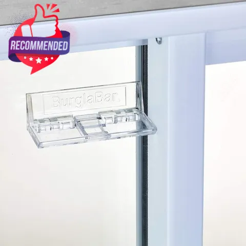 2 Pack Clear Sliding Patio Security Add‑on