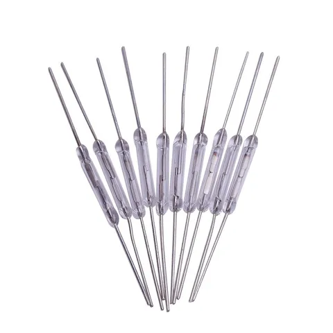 10Pcs Reed Switch Normally Open (N/O) Magnetic Induction Switch Electromagnet...