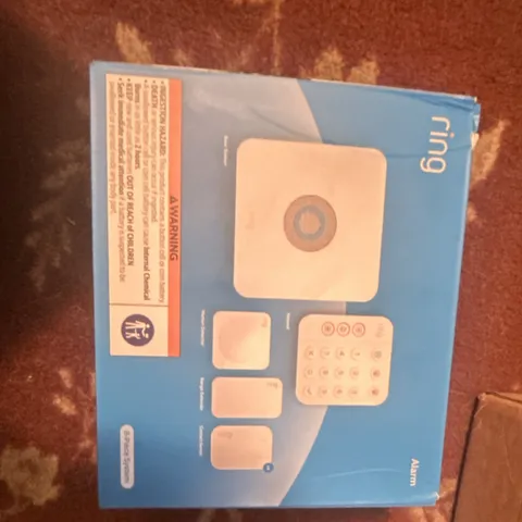 Ring Alarm Complete Home Security System Kit Keypad Z-Wave Wireless White