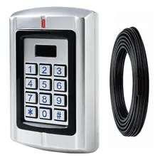 Universal Waterproof 12-24V AC/DC Metal Wired Keypad Stand Alone Access Contr...