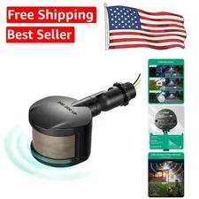 Advanced Adjustable Motion Sensor with 60 Feet Range for Outdoor Security Lights