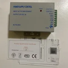 K80 Access Control Power Supply DC 12V 3A 36W Door Entry System Lock RFID Reader