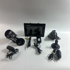 Lorex LW2712 SD7 Wireless Security Camera System w/ 7” Monitor + 2 Cameras