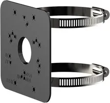 Lorex AUO-1W Universal Pole Mount Bracket (Black)- OPENBOX