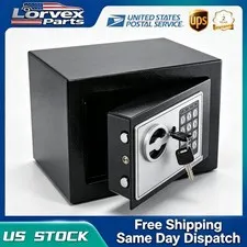 New Safe Digital Electronic Key Pad Lock Cash Box Home Security Heavy Duty Steel