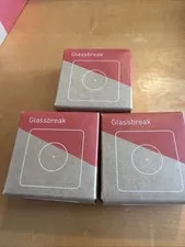 SimpliSafe Home Security System - Glassbreak Sensor GB3 White - NEW X3
