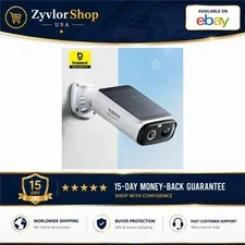 BASEUS S1 Lite Solar Outdoor Security Camera 2K Wi-Fi IP67