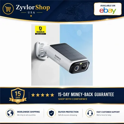 BASEUS S1 Lite Solar Outdoor Security Camera 2K Wi-Fi IP67