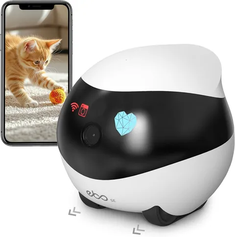 Enabot EBO SE Pet Camera Home Security Camera, Movable Indoor WiFi Cam