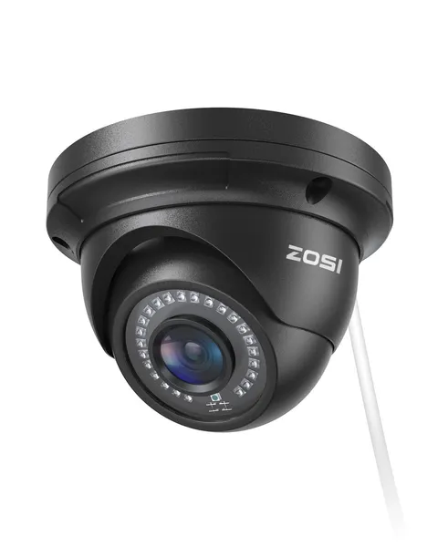 5MP Add-on PoE IP Outdoor Indoor, (2880 x 1620) 3K HD Weatherproof Dome Surve...