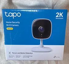 Tapo C110 2K Indoor Wi-Fi Security Camera Night Vision Motion microSD Alexa