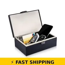 WHonor Faraday Box for Car Keys - RFID Signal Blocker, Large Capacity